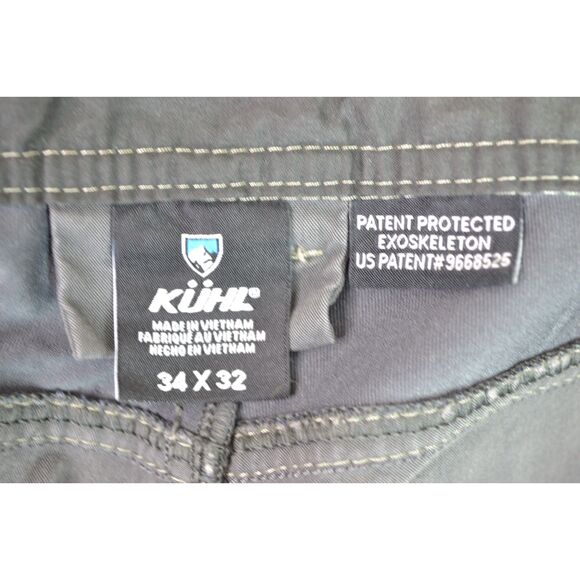 Kuhl Men's Radikl Hiking Pants 34x32 Straight Leg Grey Gorpcore - Picture 8 of 16